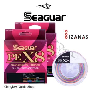 PE SEAGUAR GRANDMAX X8 150m. MULTI COLOR